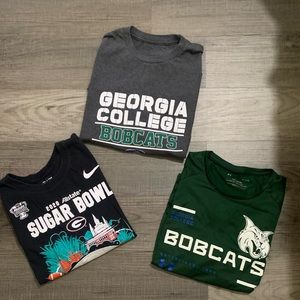 Georgia College shirt bundle